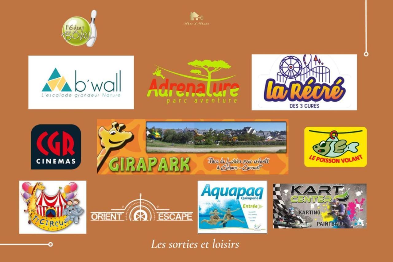 Le Tiguidou, Cosy, Lumineux, 2-6 Pers, Plage 300M Moëlan-sur-Mer Buitenkant foto